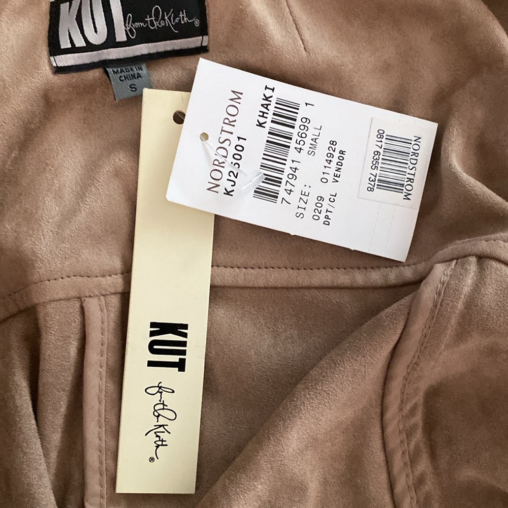 KUT from the cloth size small NwT faux suede jacket - Picture 8 of 10